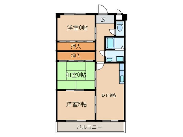 フォレスト勝川の物件間取画像